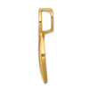 14K Polished Slide Fits up to 6mm Regular/8mm Fancy or Reversible Omega