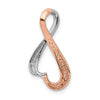 Gold Polished Slide Pendant