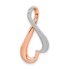 Gold Polished Slide Pendant