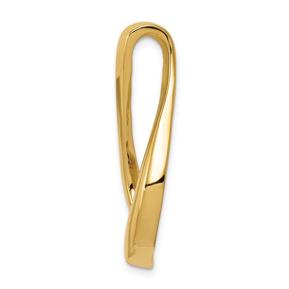 Gold Polished Slide Pendants