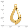 Gold Polished Slide Pendants