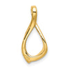 Gold Omega Chain Slide