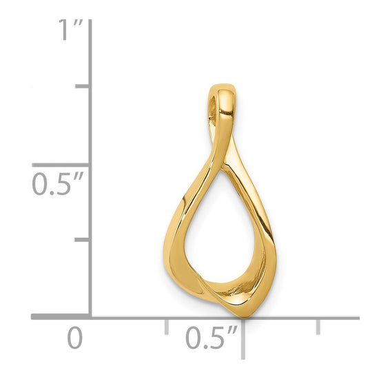 Gold Omega Chain Slide