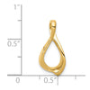 Gold Omega Chain Slide