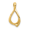 Gold Omega Chain Slide