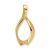 Gold Polished Slide Pendants