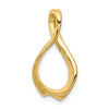Gold Polished Slide Pendants