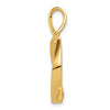 14k Polished Slide Fits up to 2mm Regular/5mm Fancy or Reversible Omega