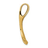 Gold Polished Slide Pendant