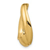 Gold Polished Slide Pendants