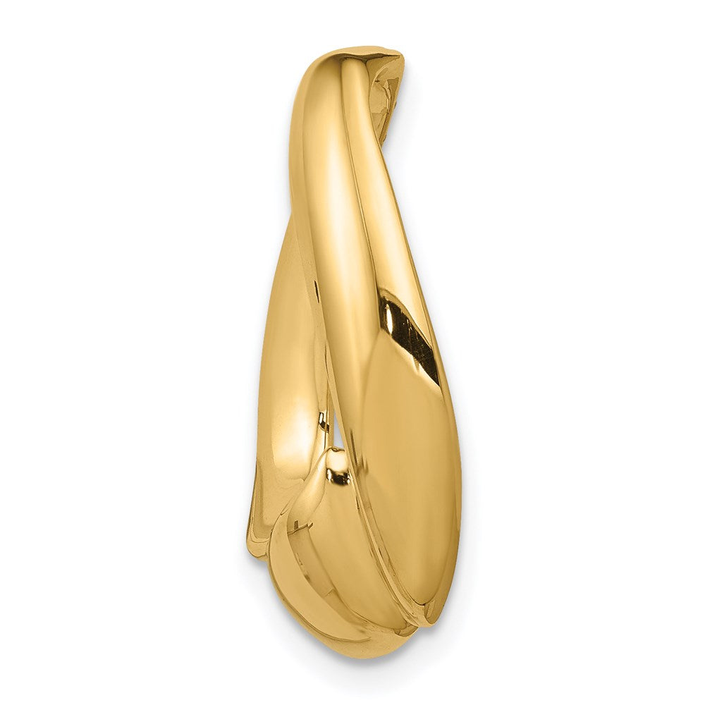 Gold Polished Slide Pendants