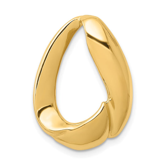 Gold Polished Slide Pendants