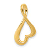 Gold Polished Slide Pendant