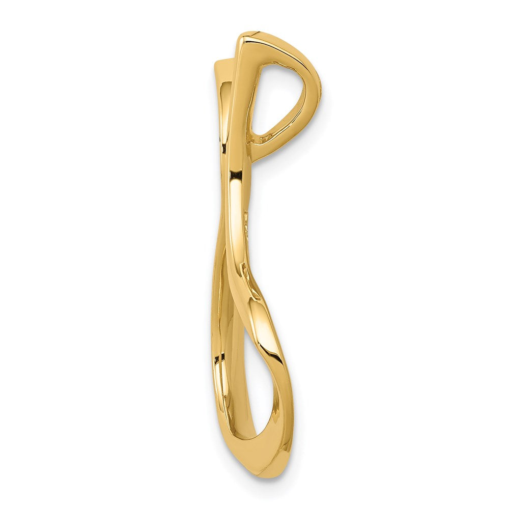Gold Polished Slide Pendants