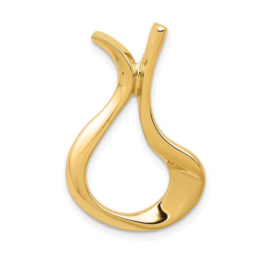Gold Polished Slide Pendants