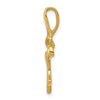 Gold Polished Slide Pendants