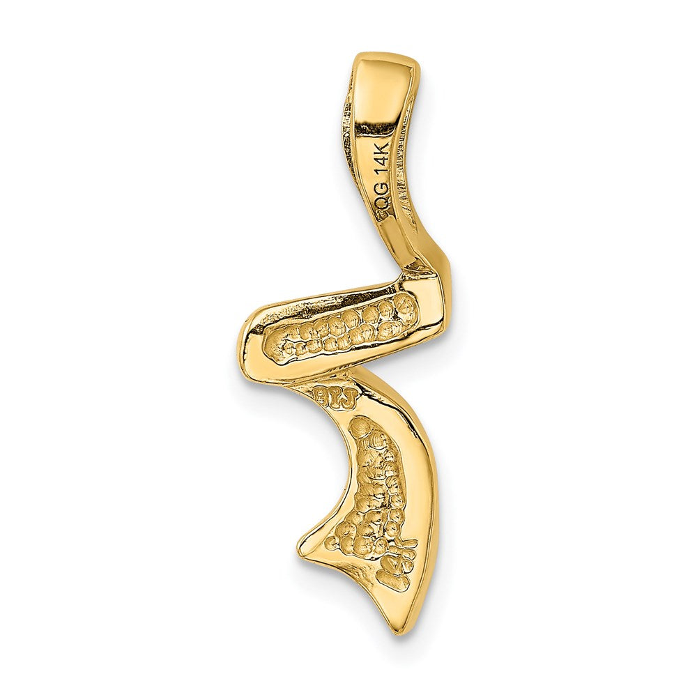 Gold Polished Slide Pendants