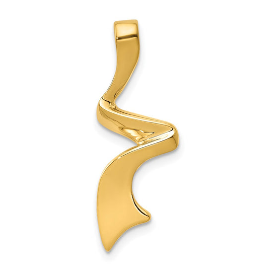 Gold Polished Slide Pendants