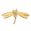 14K Multi-Color Enameled Dragonfly Omega Slide