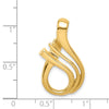 Gold Polished Slide Pendant