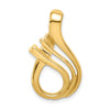Gold Polished Slide Pendant