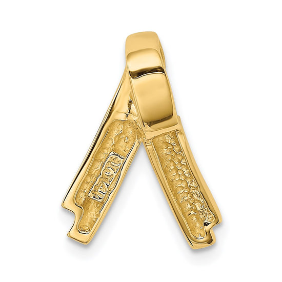 Gold Polished Slide Pendants