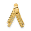 Gold Polished Slide Pendants