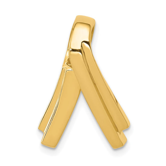 Gold Polished Slide Pendants