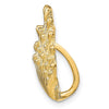 Gold Polished Sea Shell Pendants