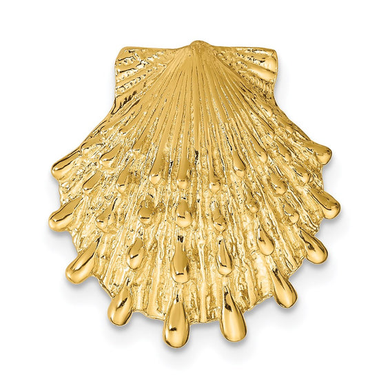 Gold Polished Sea Shell Pendants
