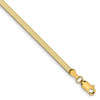 Gold (10K & 14K) Silky Herringbone Chain