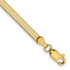 Gold (10K & 14K) Silky Herringbone Chain