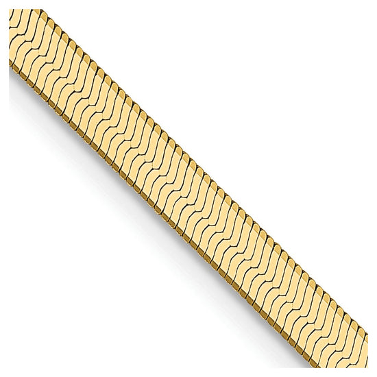 Gold (10K & 14K) Silky Herringbone Chain