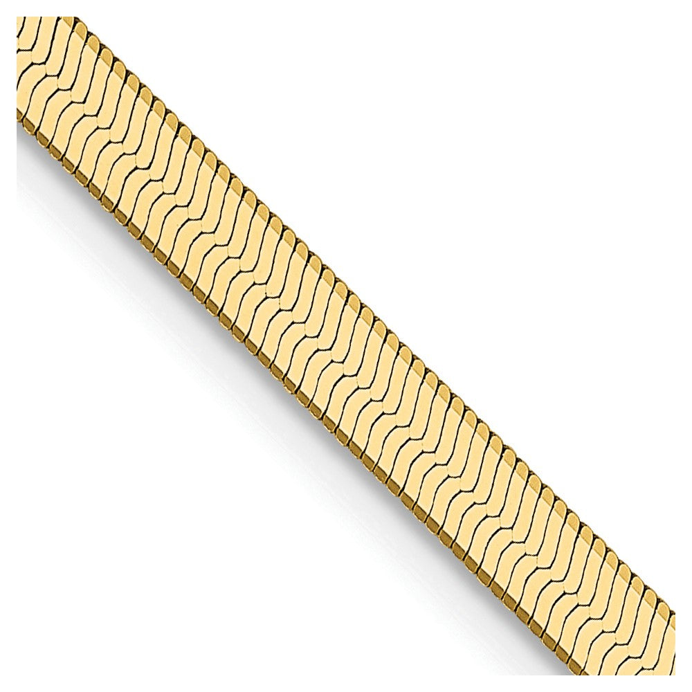 Gold (10K & 14K) Silky Herringbone Chain