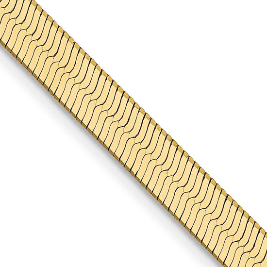 Gold (10K & 14K) Silky Herringbone Chain