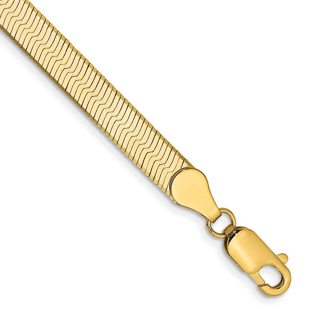 Gold (10K & 14K) Silky Herringbone Chain