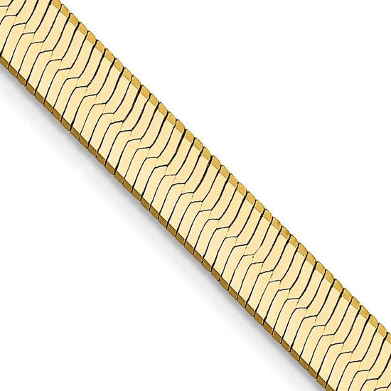 Gold (10K & 14K) Silky Herringbone Chain