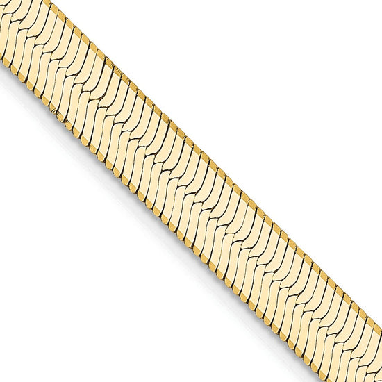 Gold (10K & 14K) Silky Herringbone Chain