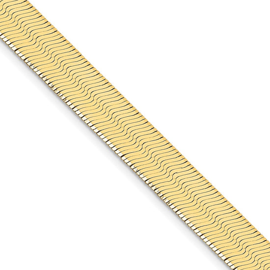 Gold (10K & 14K) Silky Herringbone Chain
