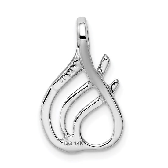Gold Polished Slide Pendant