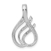 Gold Polished Slide Pendant