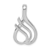 Gold Polished Slide Pendant