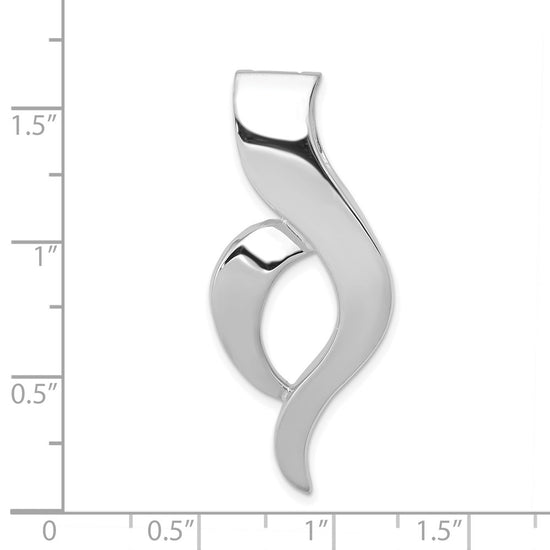 Gold Polished Slide Pendant