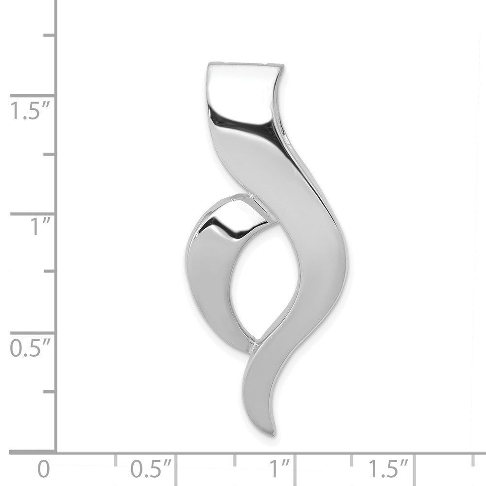 Gold Polished Slide Pendant