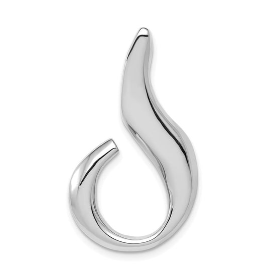 Gold Polished Slide Pendant