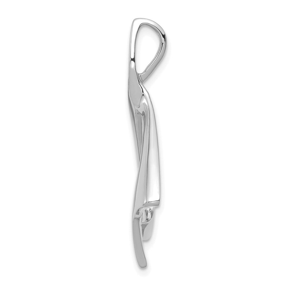 Gold Polished Slide Pendant