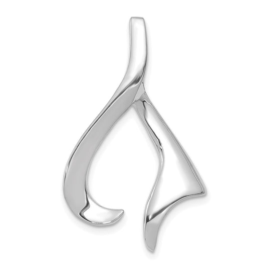Gold Polished Slide Pendant