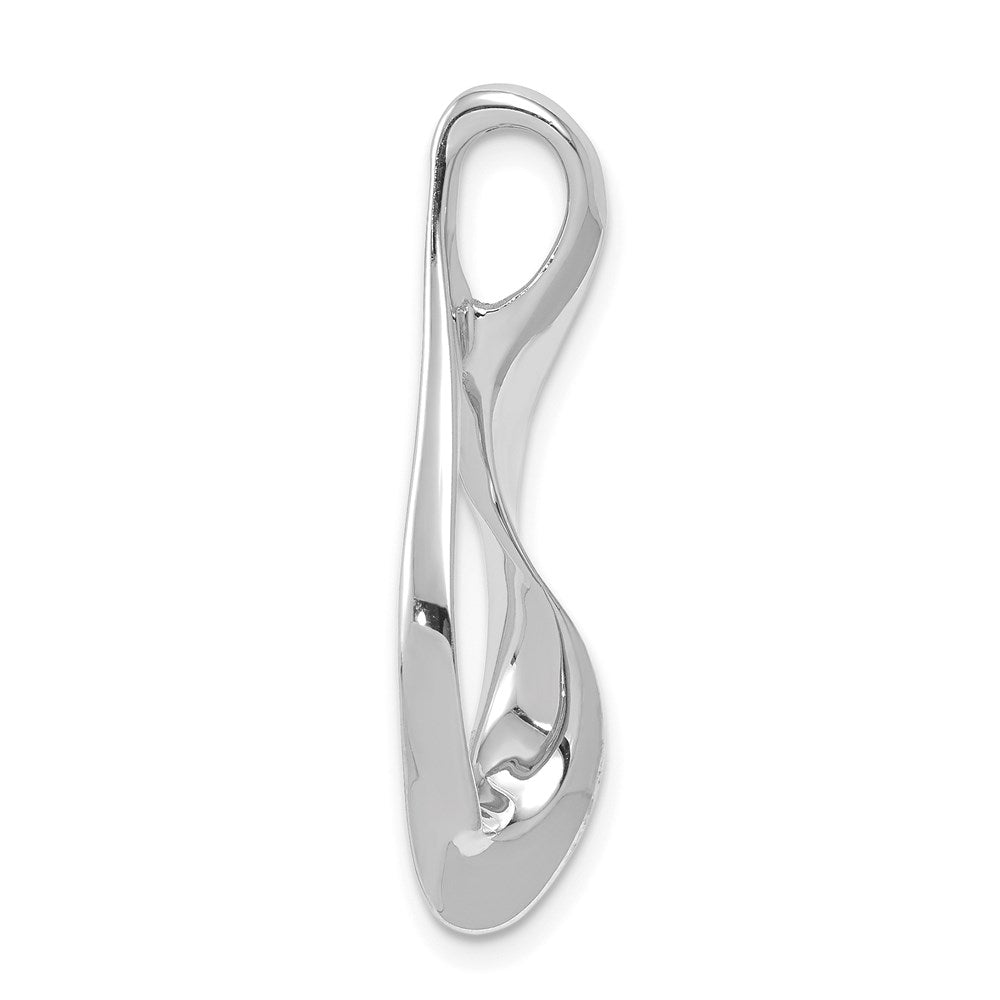 Gold Polished Slide Pendant