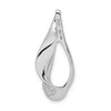 Gold Polished Slide Pendant