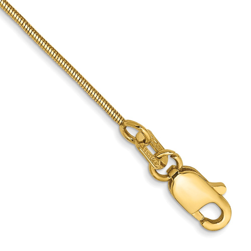 Gold (10K & 14K) Round Snake Chain